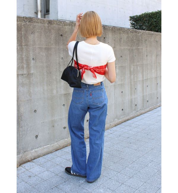 Ungrid「ライトオンスストレートデニム」|デニム|