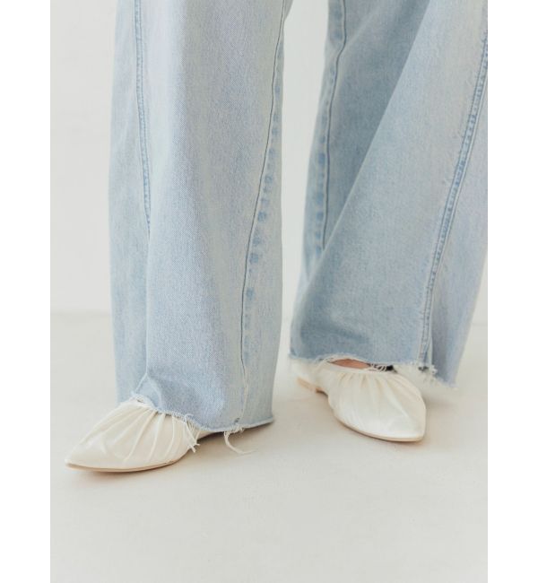 Ungrid「ポインテッドトゥフラットシューズ」|パンプス|