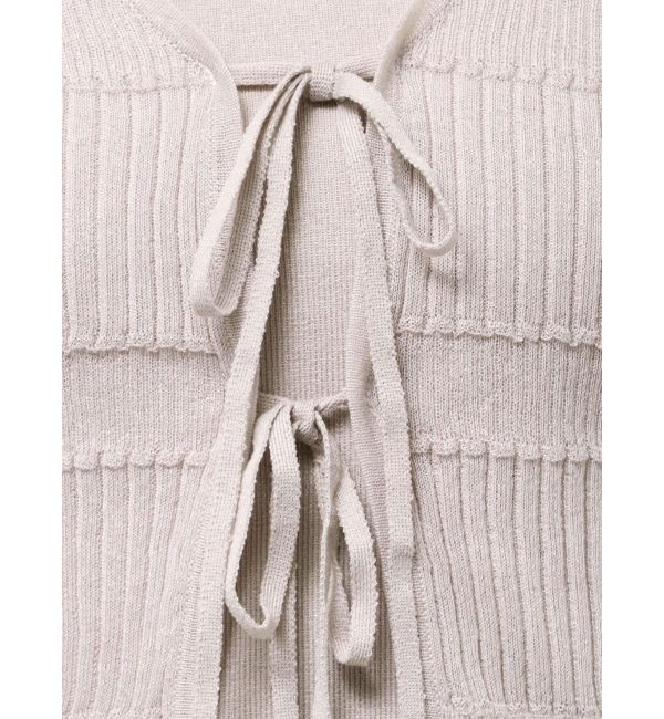 LAGUNAMOON「スパークラメリボンニットアンサンブル」|ニット・セーター|
