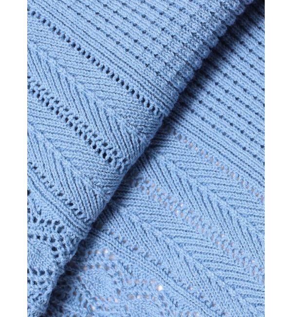 LAGUNAMOON「バイカラーサイドラインレースニットセットアップ」|ワンピース|