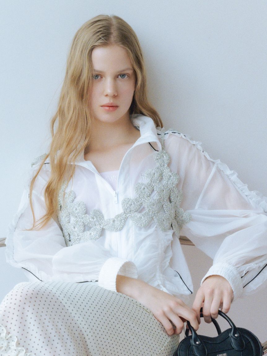 FURFUR「かぎ針ハートモチーフビスチェ」|ベスト・ジレ|