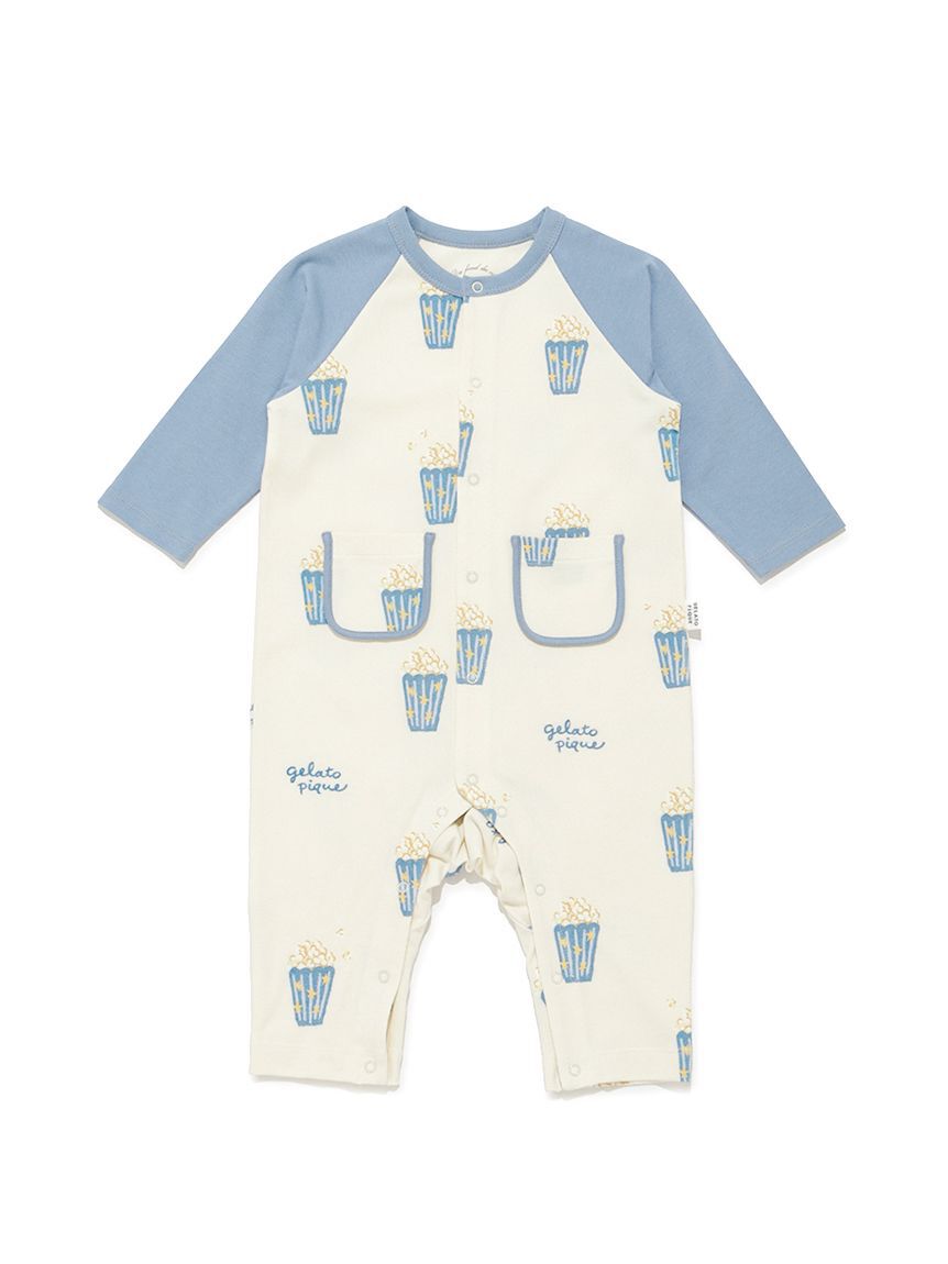 GELATO PIQUE KIDS & BABY「【BABY】ポップコーン柄ロンパース」|ロンパース|