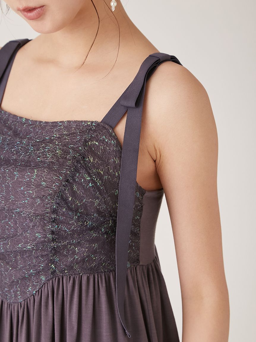 LILY BROWN Lingerie「【LILY BROWN Lingerie】ナイトブラドレス／トゥインクル」|インナー|