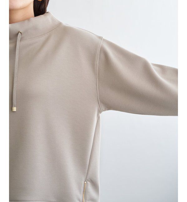 ikka「GOKU楽鹿の子ダンボールプルオーバー」|パーカー|