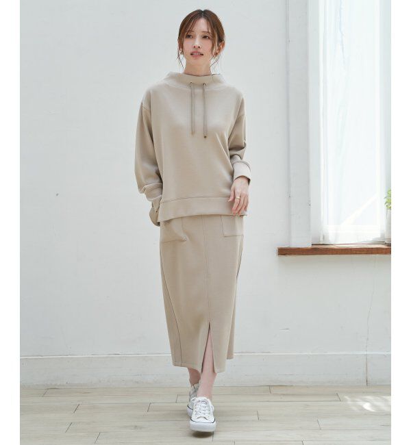 ikka「GOKU楽鹿の子ダンボールスカート」|スカート|