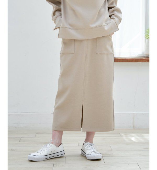 ikka「GOKU楽鹿の子ダンボールスカート」|スカート|