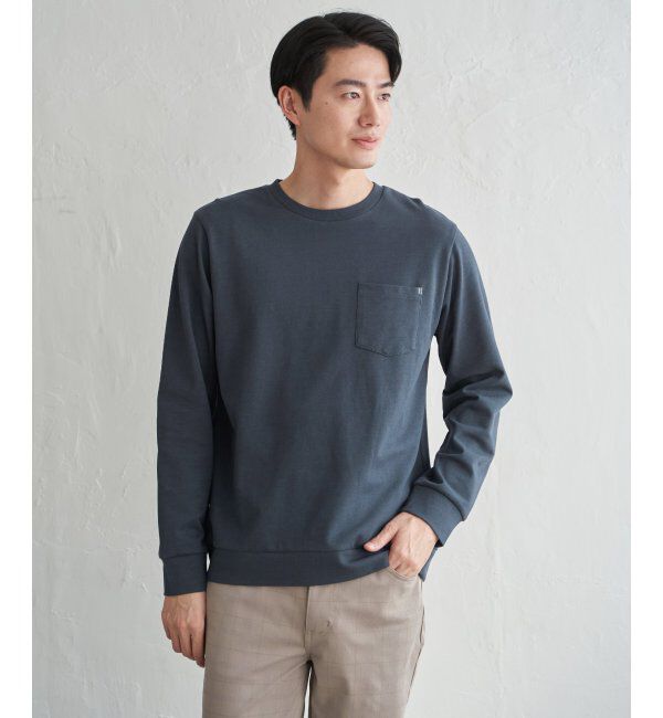 ikka「【雑誌MonoMax4月号掲載】DRYダンボールWフェイストレロンT「小泉孝太郎さん着用モデル」」|Tシャツ・カットソー|