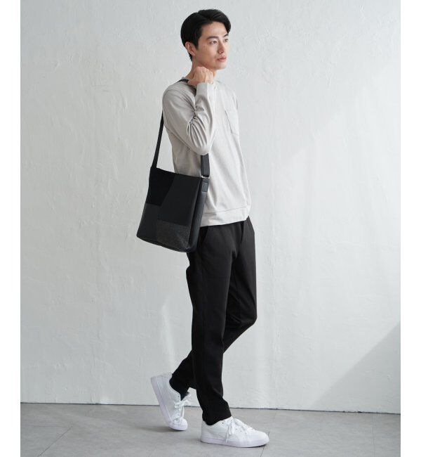 ikka「【雑誌MonoMax4月号掲載】DRYダンボールWフェイストレロンT「小泉孝太郎さん着用モデル」」|Tシャツ・カットソー|