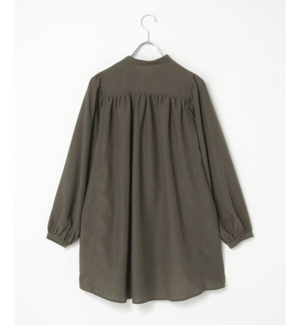 Lbc with Life「キリュウゾメバンドカラーチュニック」|シャツ・ブラウス|