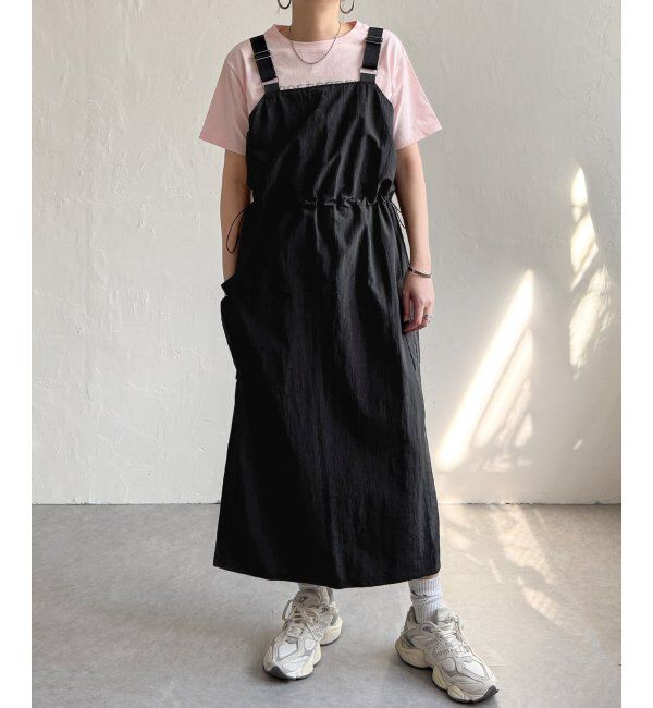Lbc with Life「ナイロンワークジャンスカ」|ワンピース|