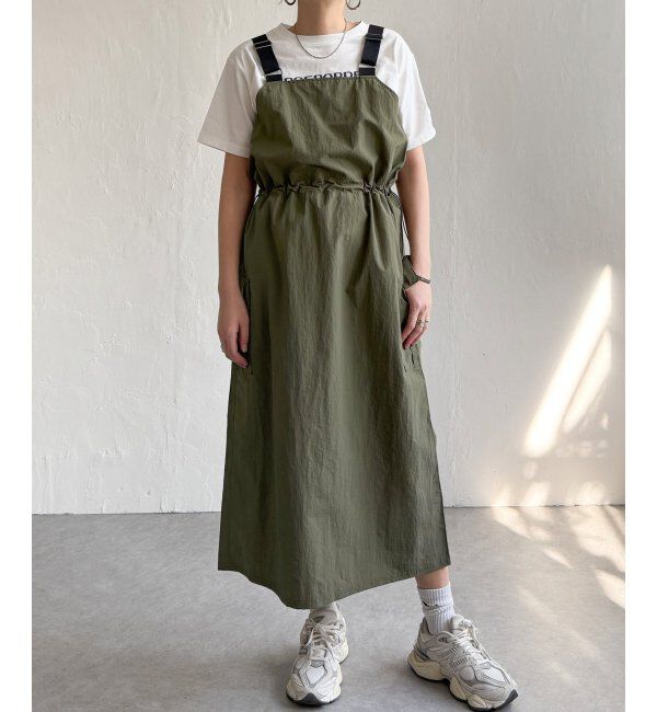Lbc with Life「ナイロンワークジャンスカ」|ワンピース|