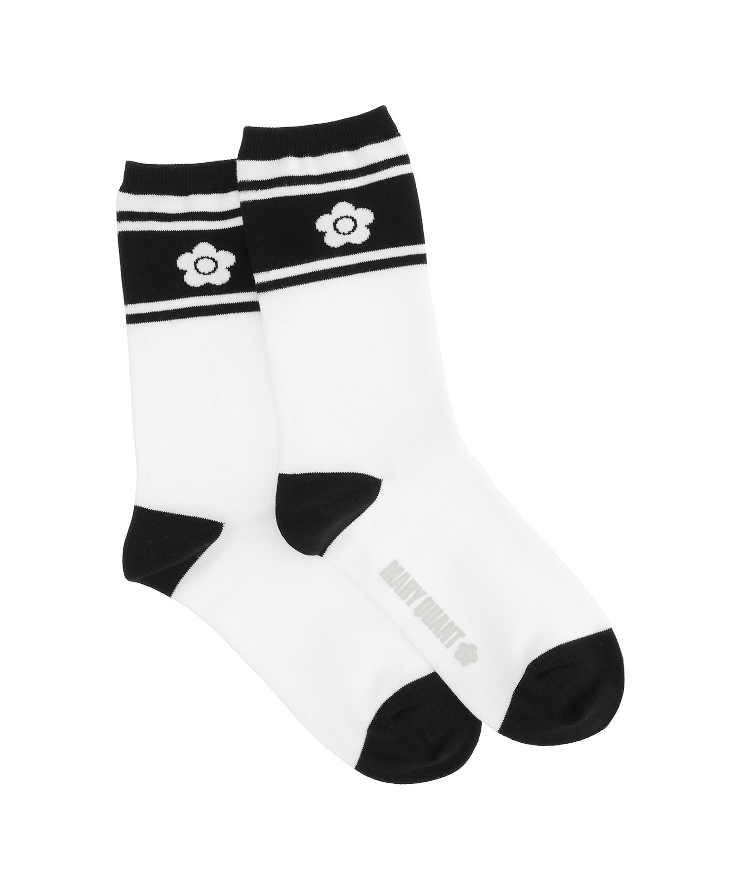 MARY QUANT「デイジーインライン ソックス」|ソックス|ホワイト