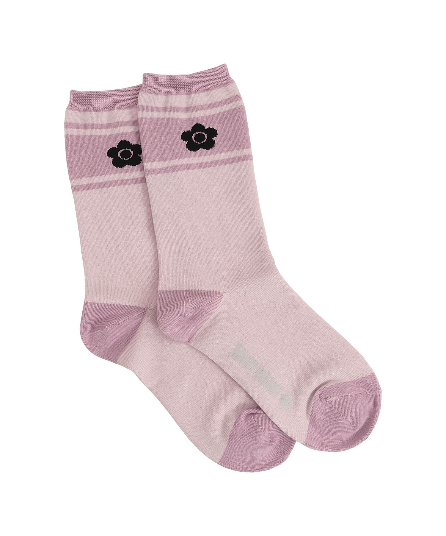 MARY QUANT「デイジーインライン ソックス」|ソックス|ピンク