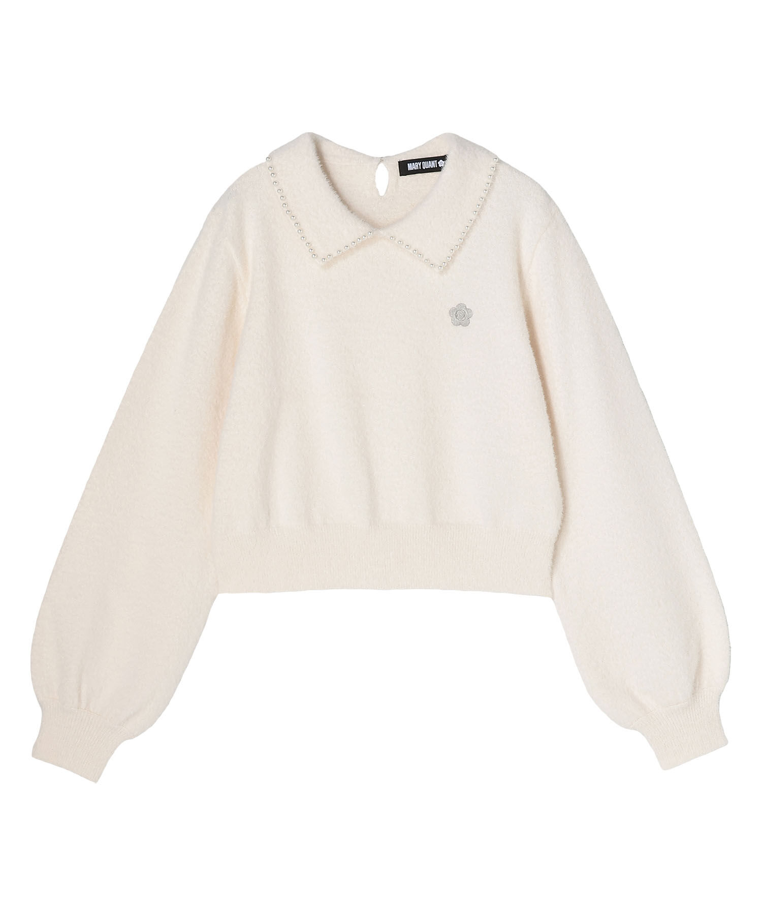 MARY QUANT「パールシャギーニット プルオーバー」|ニット・セーター|