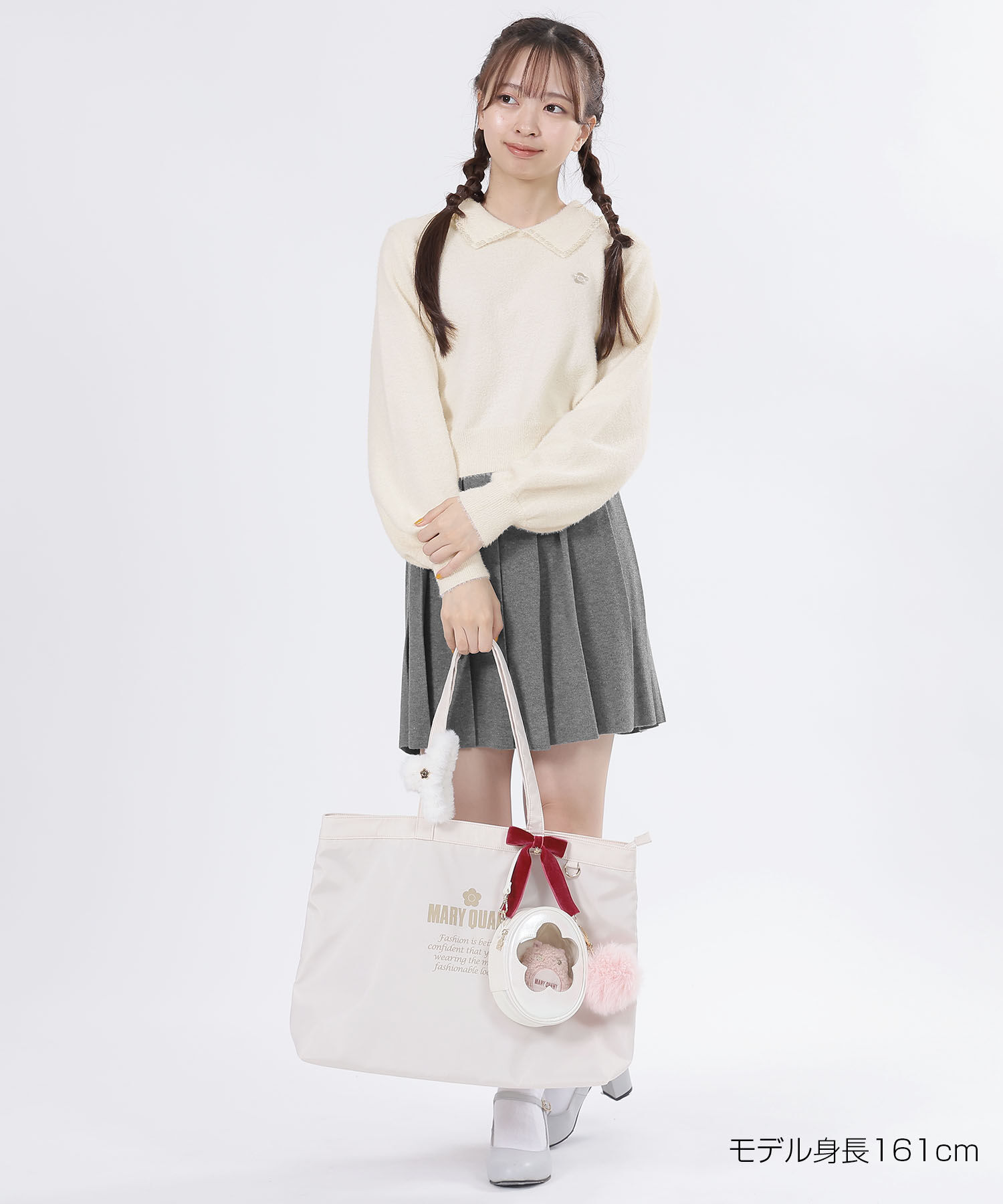 MARY QUANT「パールシャギーニット プルオーバー」|ニット・セーター|