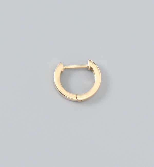 JUPITER「【シリーズ累計販売 2000点突破！】【K10】ストレートフープピアス/ユニセックス/ゴールド」|ピアス|