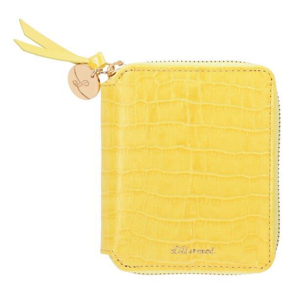  「メタルチャーム・２つ折りラウンド　ウォレット　／Ｌｉｌｉｅｔｍｏｉ」|財布|