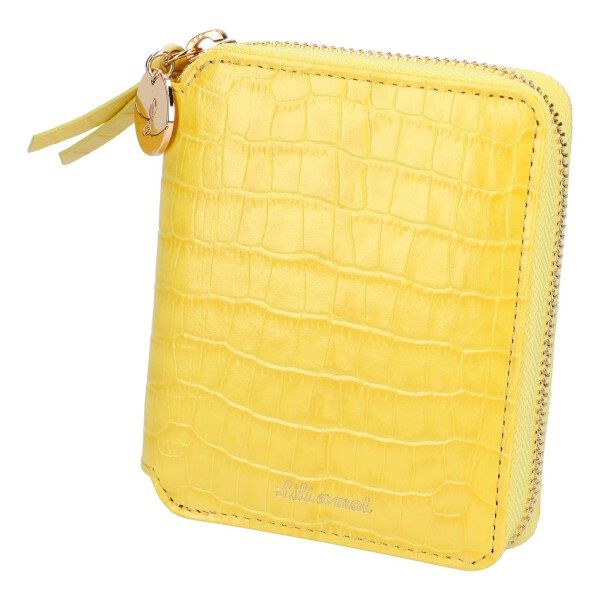  「メタルチャーム・２つ折りラウンド　ウォレット　／Ｌｉｌｉｅｔｍｏｉ」|財布|