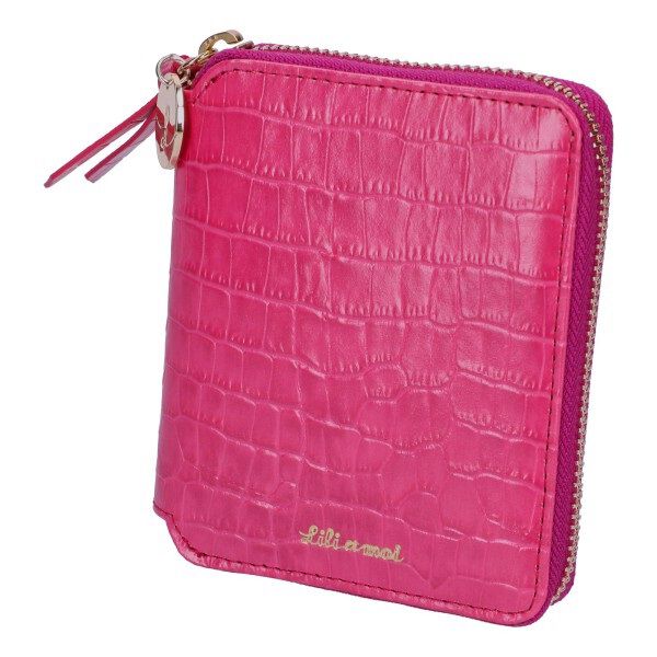  「メタルチャーム・２つ折りラウンド　ウォレット　／Ｌｉｌｉｅｔｍｏｉ」|財布|