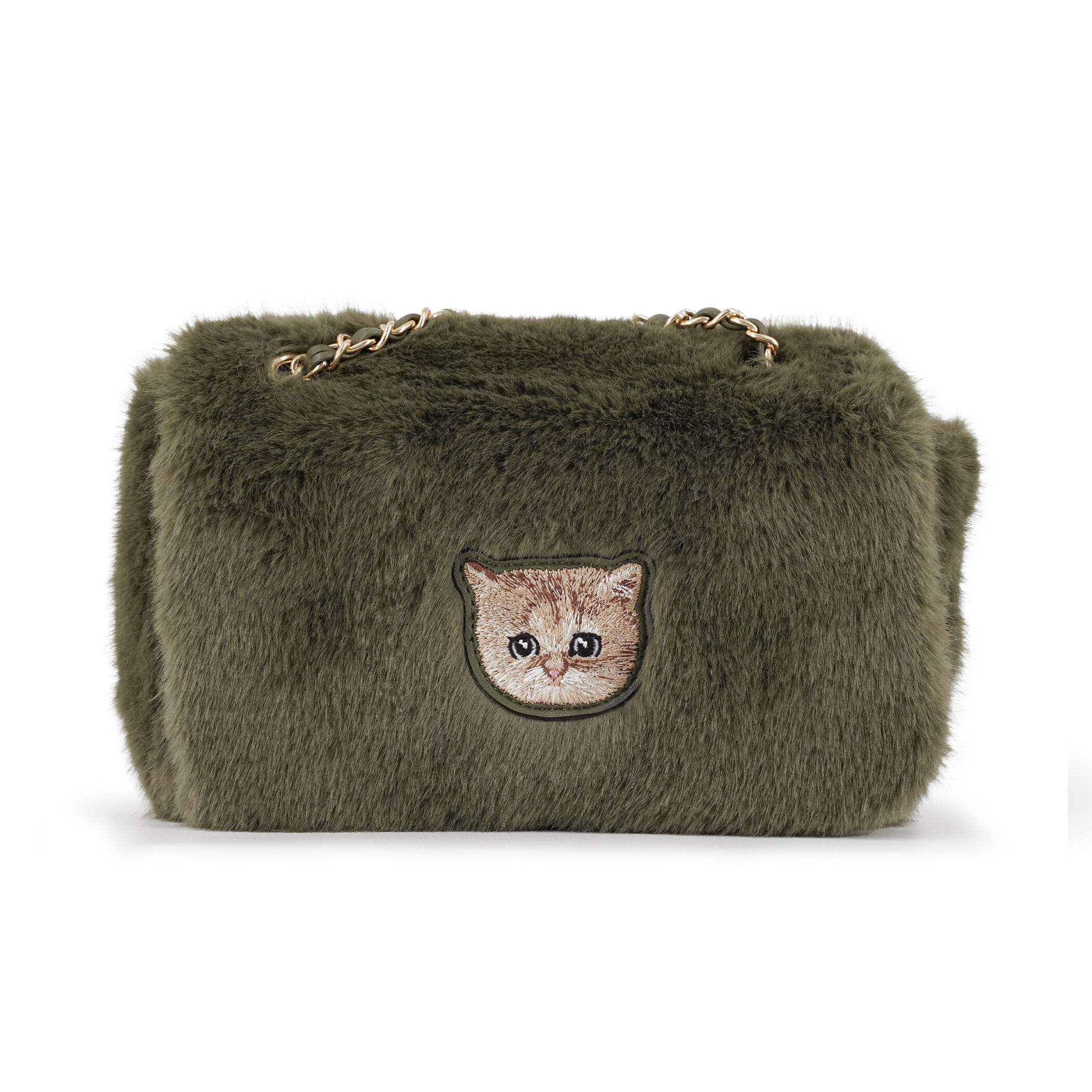 PAUL&JOE「ミニショルダーバッグ／ファーヌネット」|ショルダー・メッセンジャー|グリーン