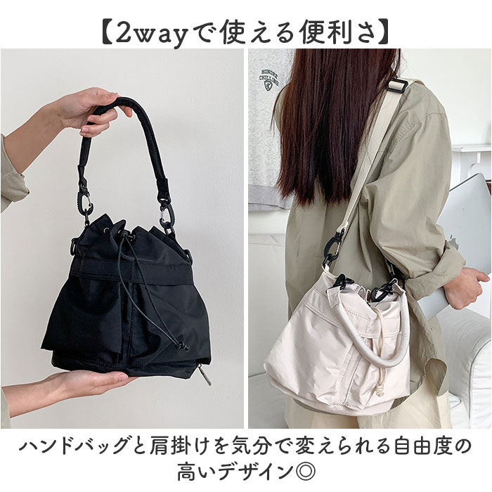 BACKYARD FAMILY「巾着バッグ ショルダー 通販 ショルダーバッグ ショルダーバック レディース 巾着ショルダーバッグ」|ショルダー・メッセンジャー|