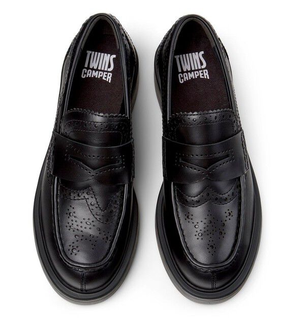 CAMPER「[カンペール] TWINS / カジュアルシューズ」|ビジネス・ドレスシューズ|ブラック