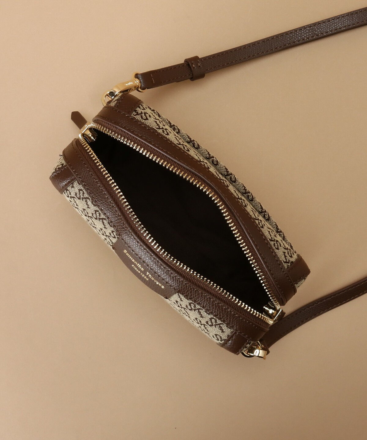 Samantha Thavasa「ST Jacquard ポシェットカレ」|ショルダー・メッセンジャー|