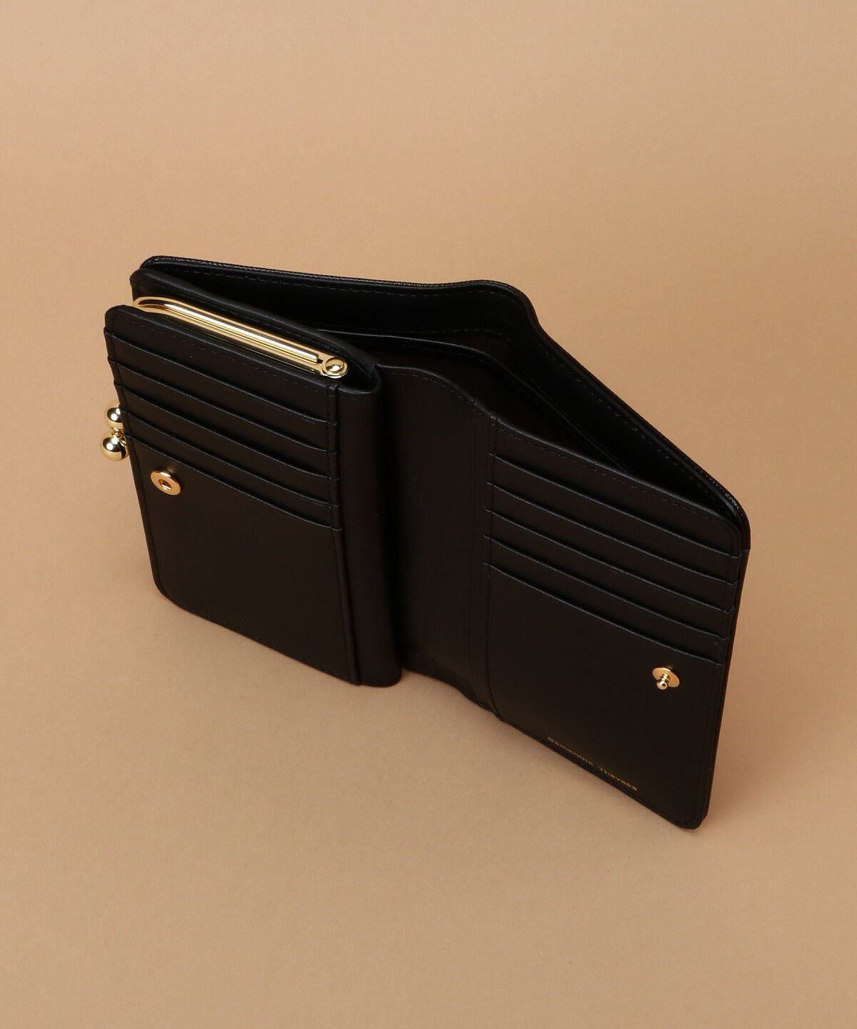 Samantha Thavasa「ラメレザービジュー 口金折財布」|財布|