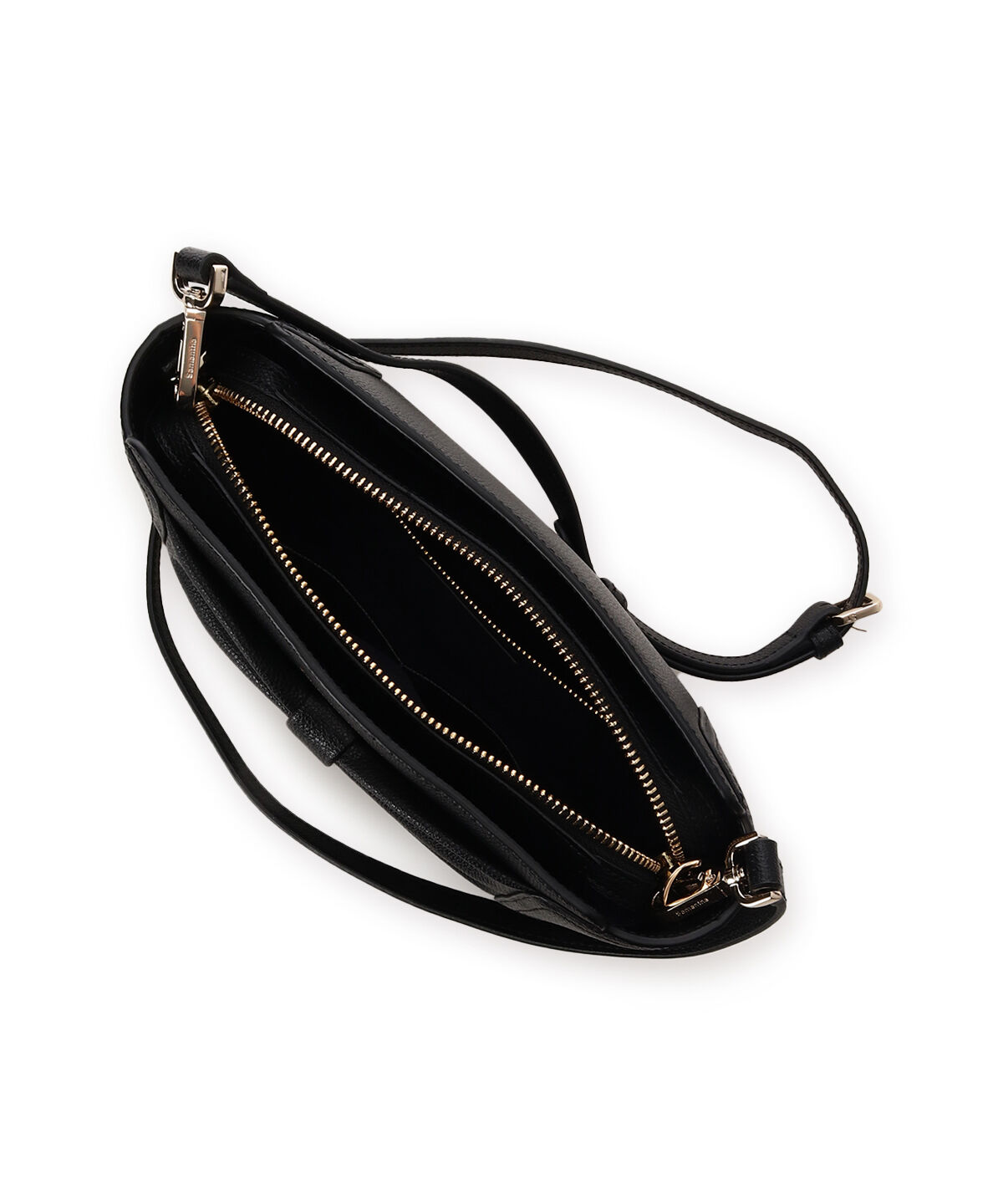 Samantha Thavasa「リボンモチーフ スプリットレザーショルダーバッグ」|ショルダー・メッセンジャー|