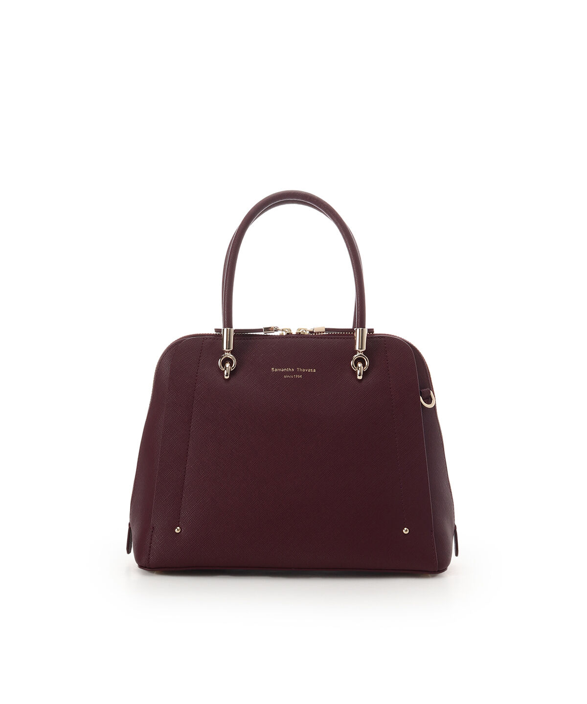 Samantha Thavasa「新アベクトワ ハンドバッグ」|ハンドバッグ|ボルドー