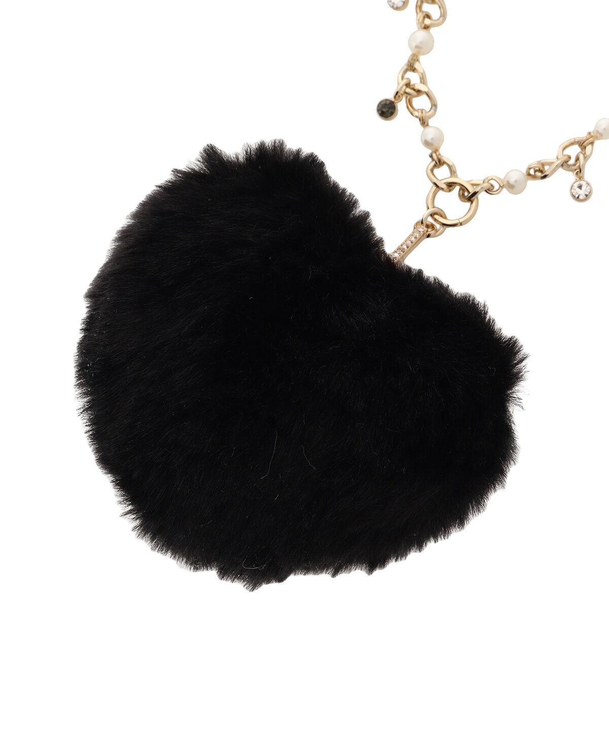 Samantha Thavasa「ハートファーバッグチャーム」|チャーム・キーホルダー|