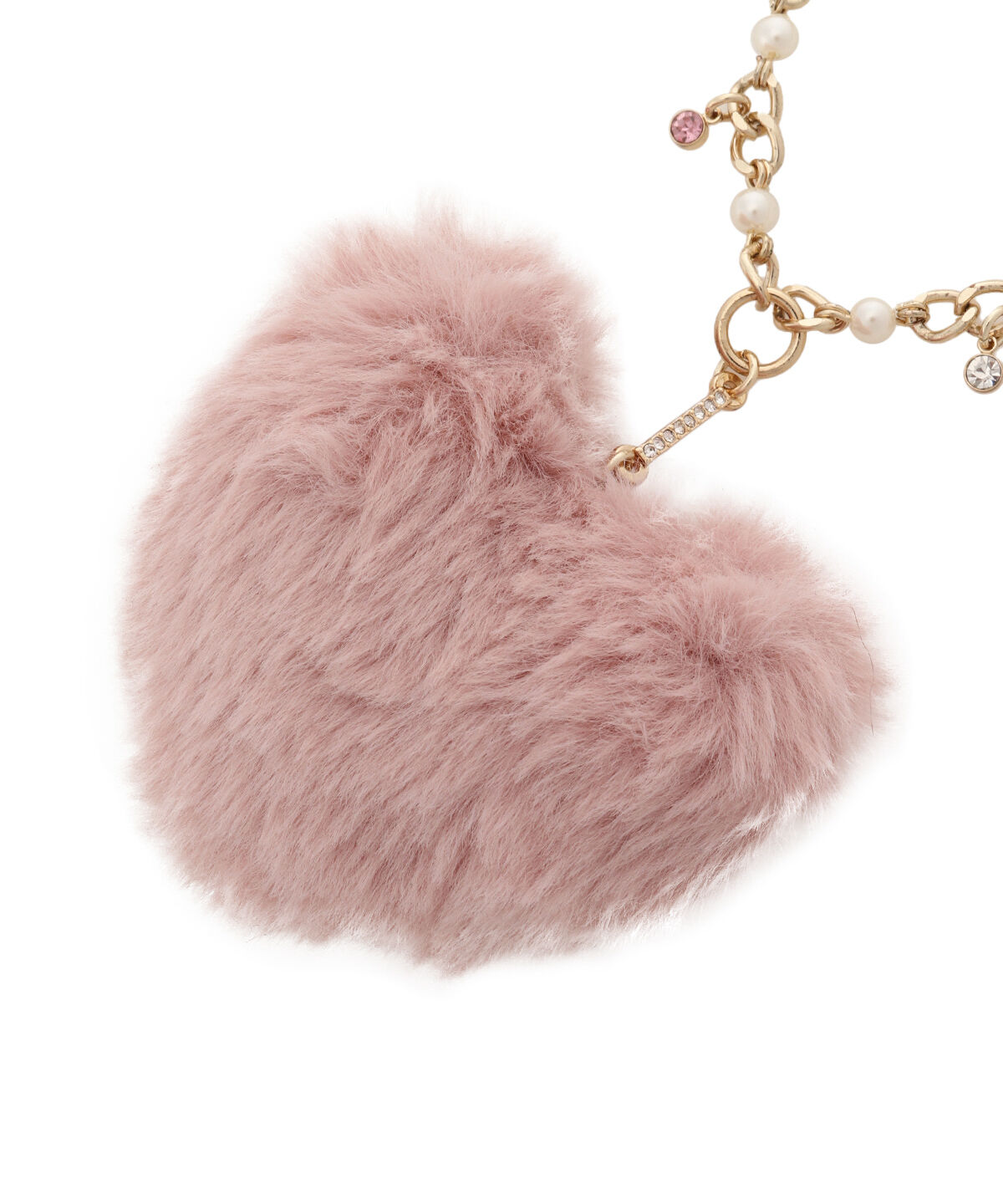 Samantha Thavasa「ハートファーバッグチャーム」|チャーム・キーホルダー|