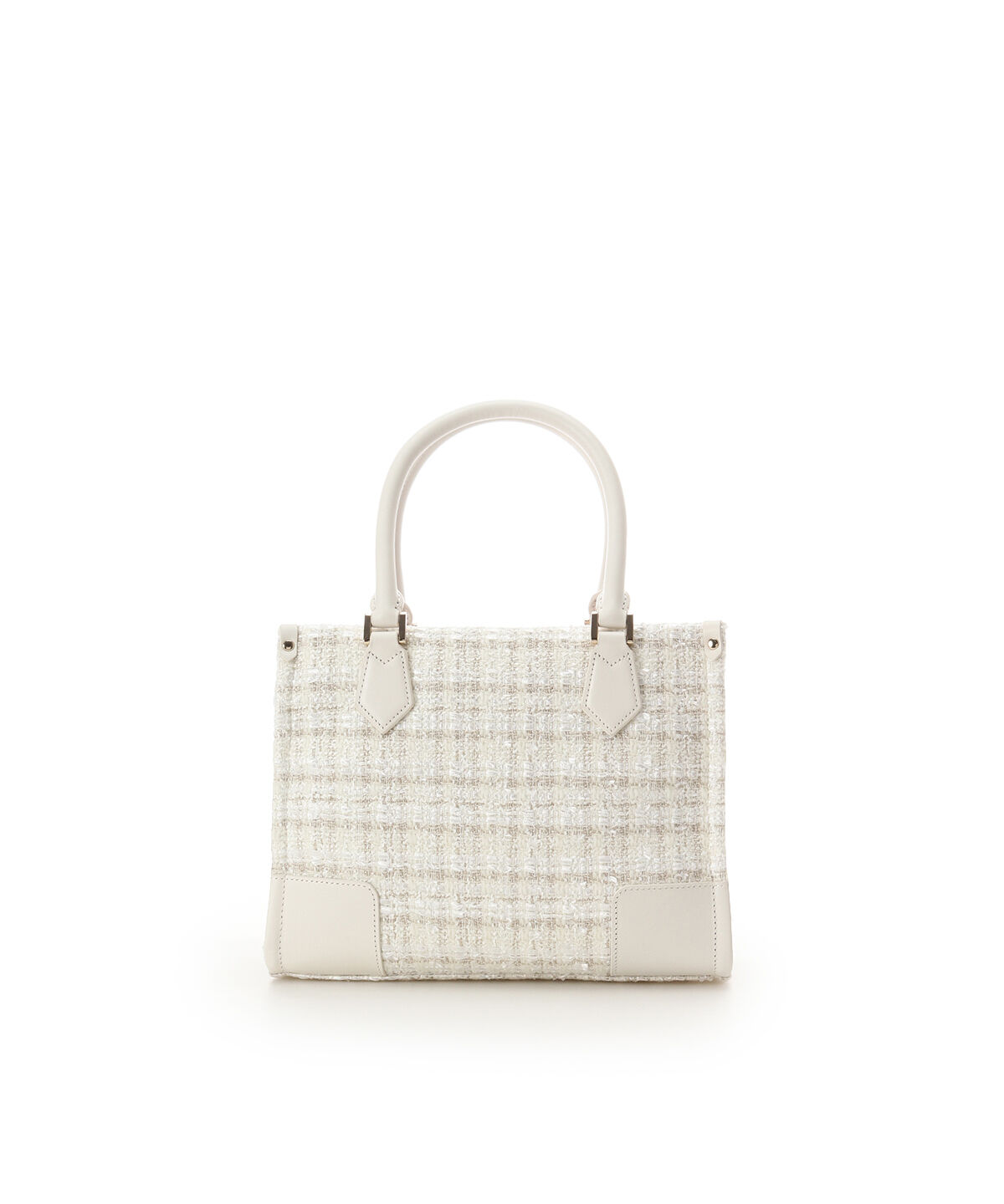 Samantha Thavasa「ファンシーツイード スクエアハンドバッグ」|ハンドバッグ|