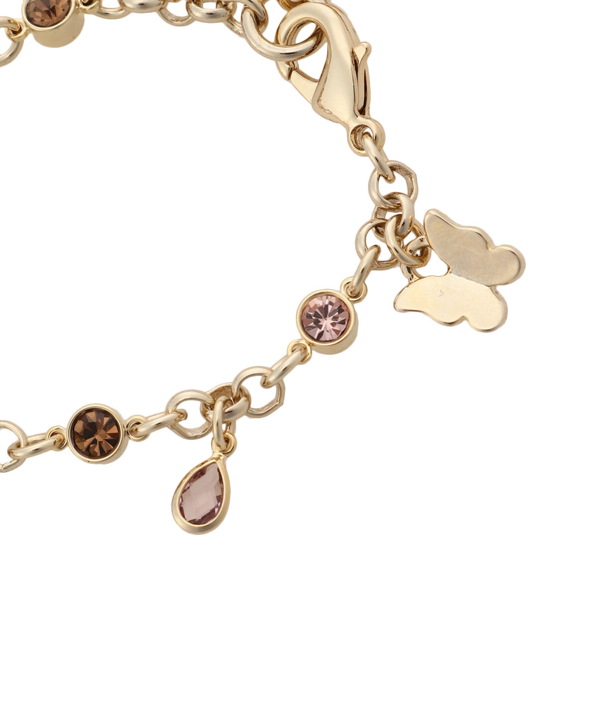 Samantha Thavasa「フラワーパピヨンモチーフ バッグチャーム」|チャーム・キーホルダー|