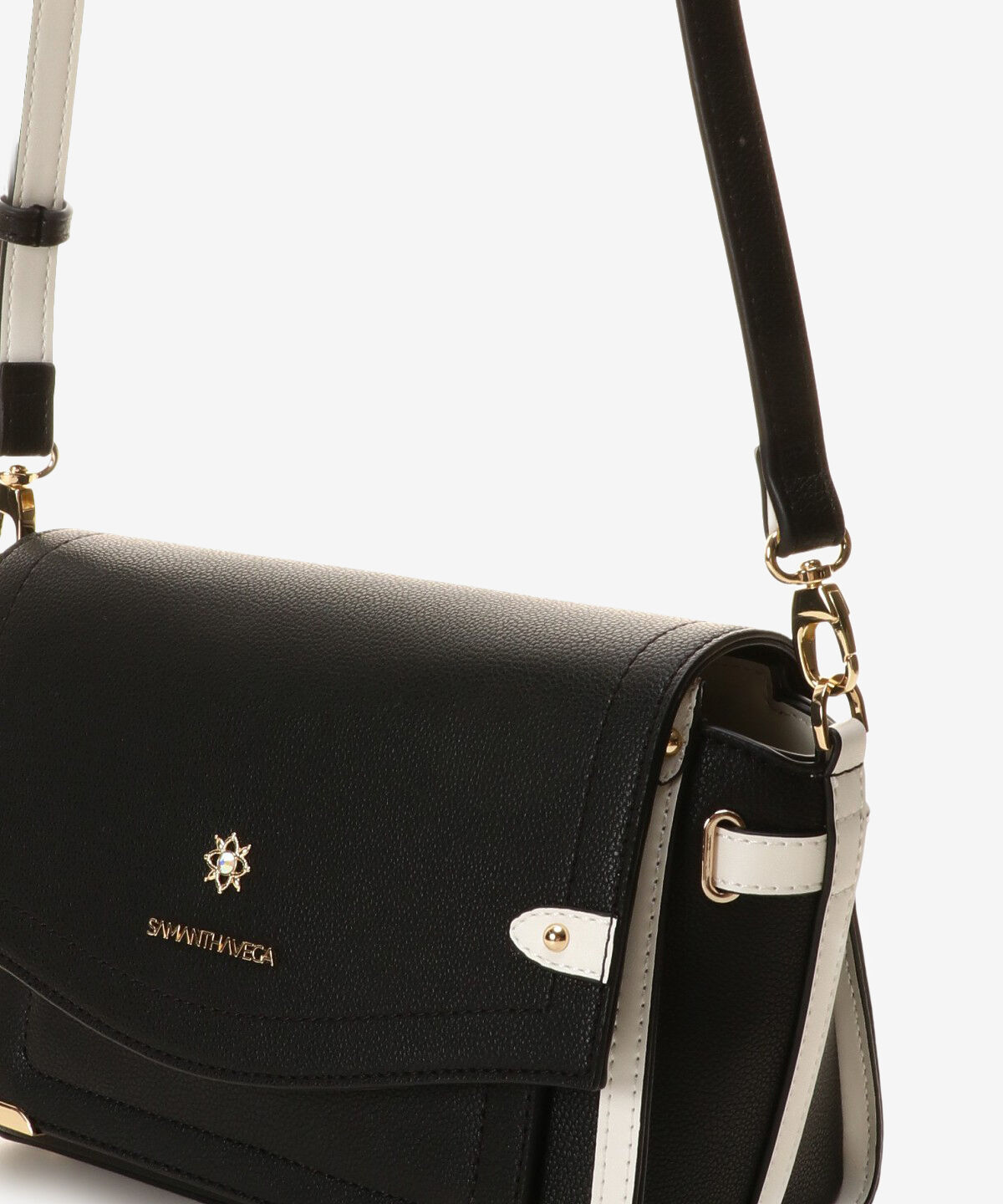 Samantha Vega「シンプルビジューショルダーバッグ」|ショルダー・メッセンジャー|