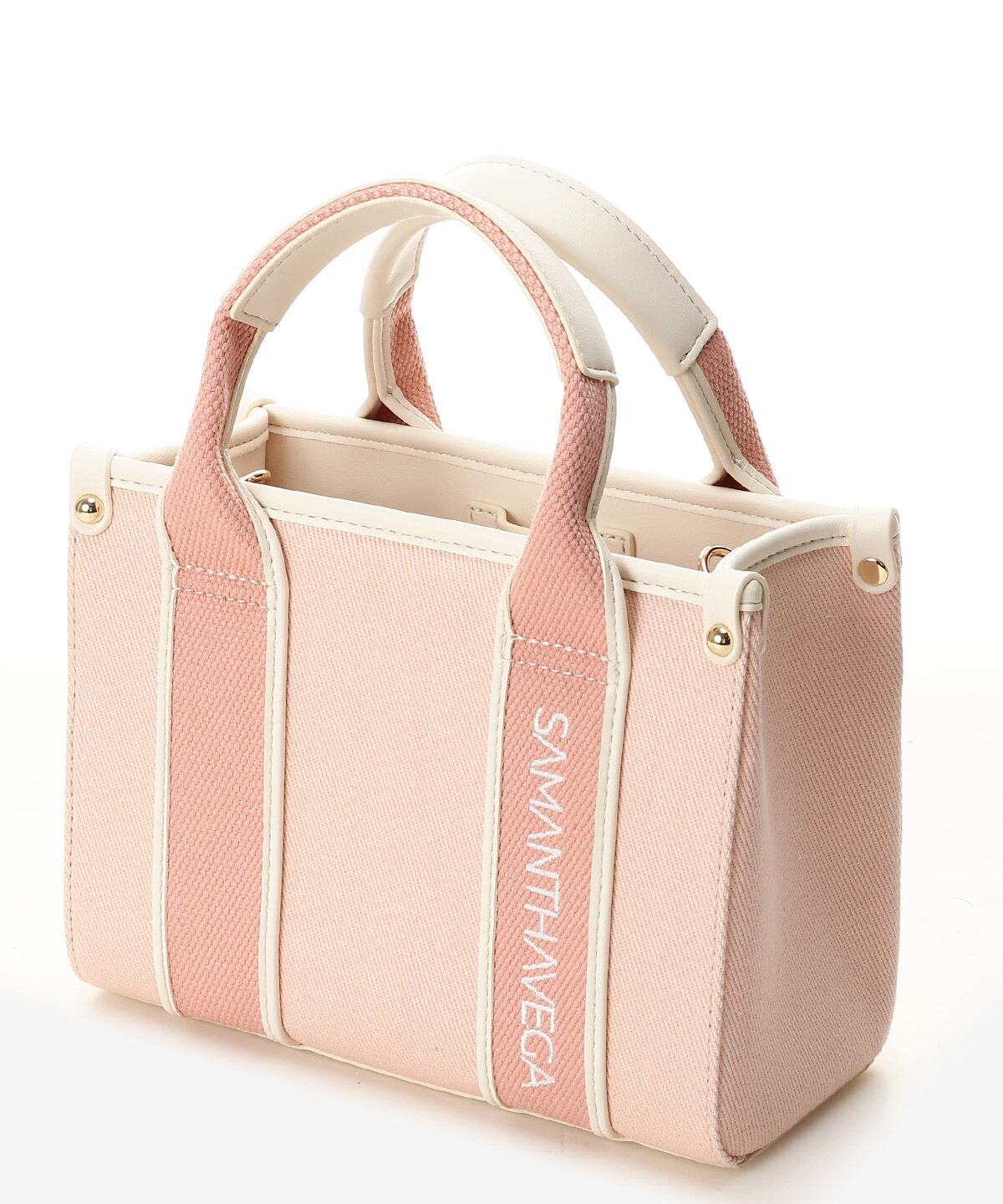 Samantha Vega「ロゴテープキャンバスショルダーバッグ（ミニ）」|ショルダー・メッセンジャー|