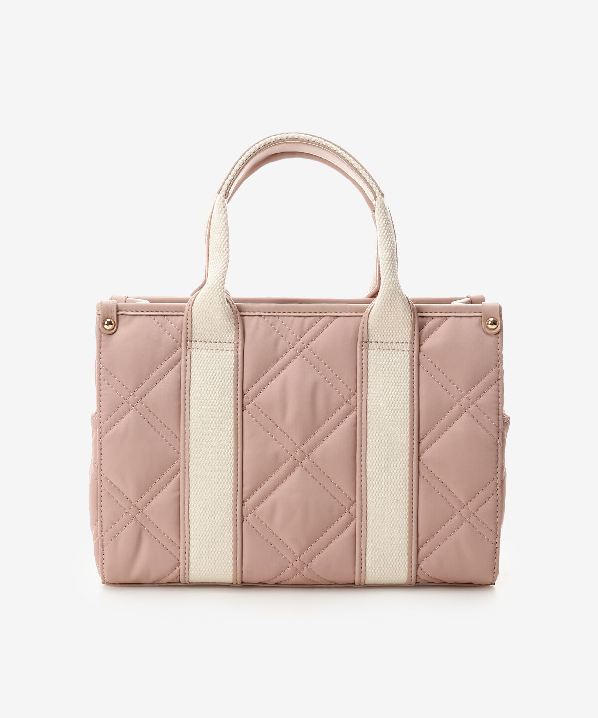 Samantha Vega「ロゴテープキルティングハンドバッグ（小）」|ハンドバッグ|