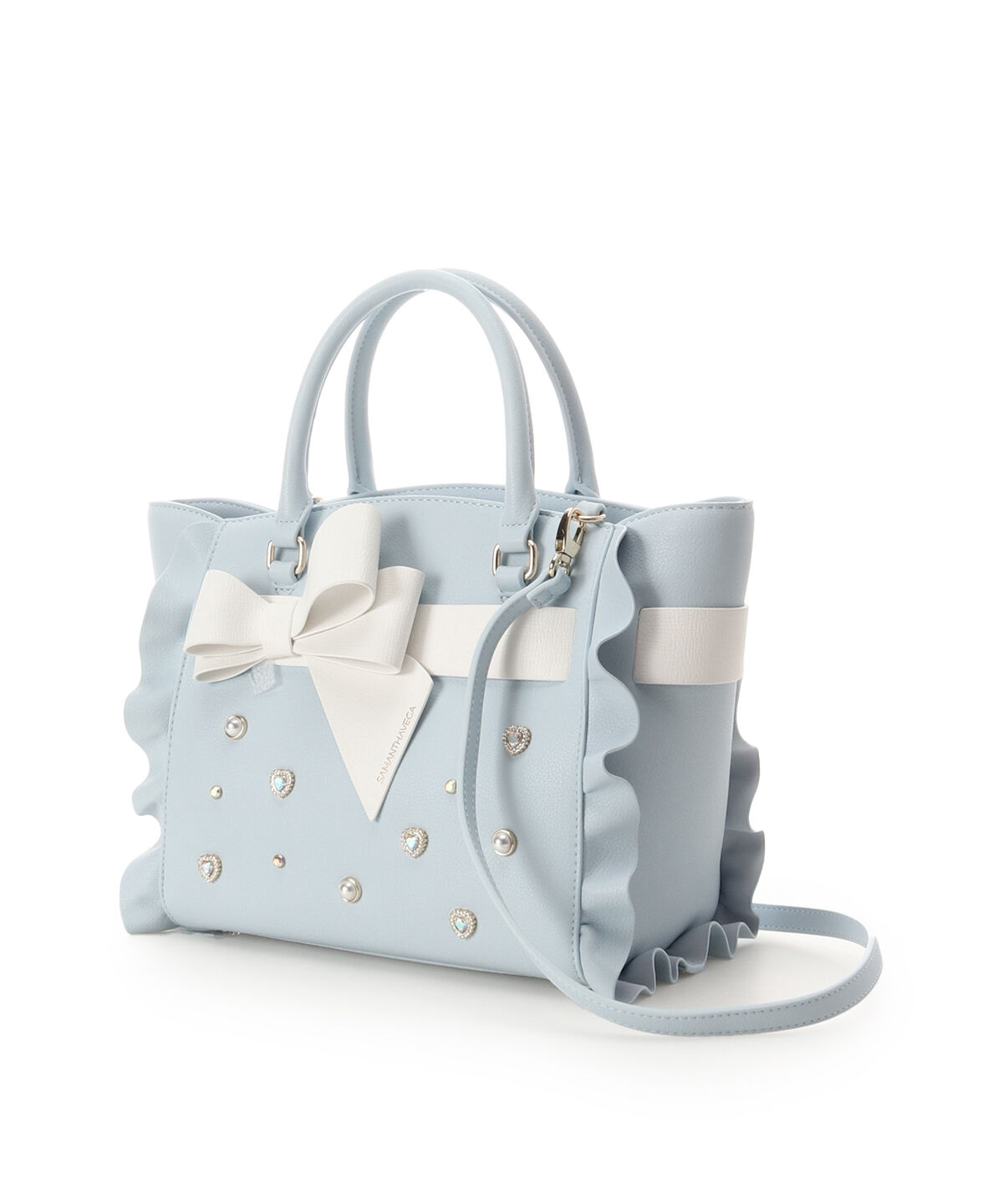 Samantha Vega「ブロッサムリボンフラッター（小）」|ハンドバッグ|