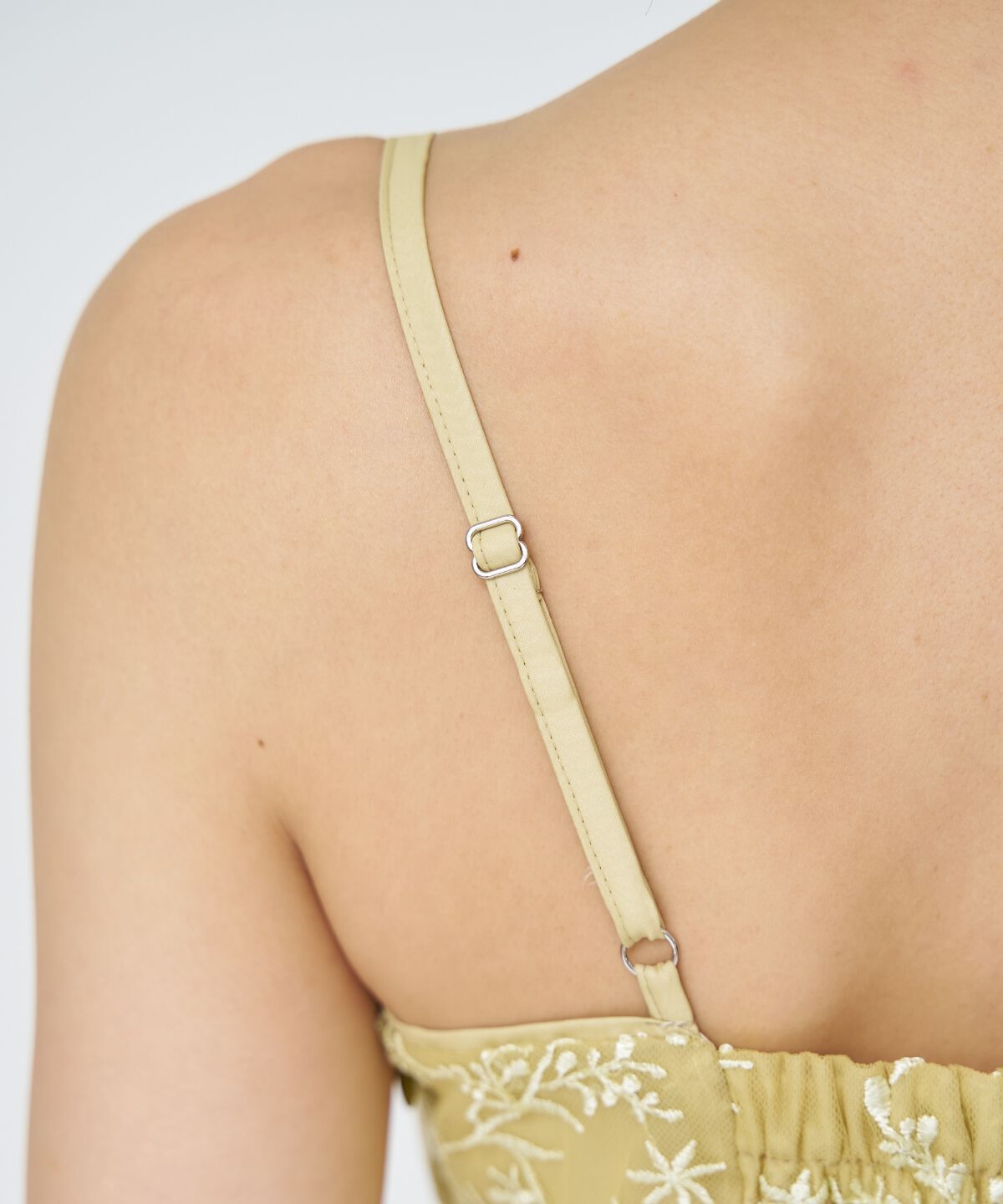 アンドクチュール「ラメボタニカルレースレイヤードドレス」|ドレス|