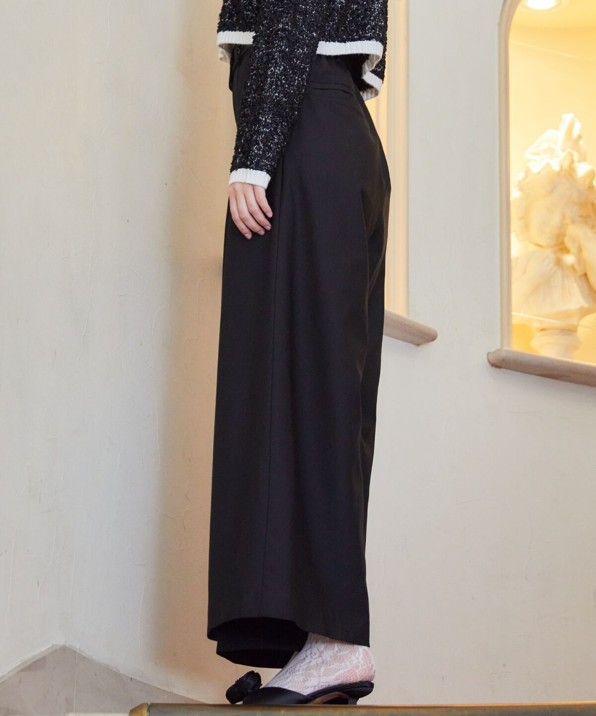 REDYAZEL「タックワイドパンツ」|その他|