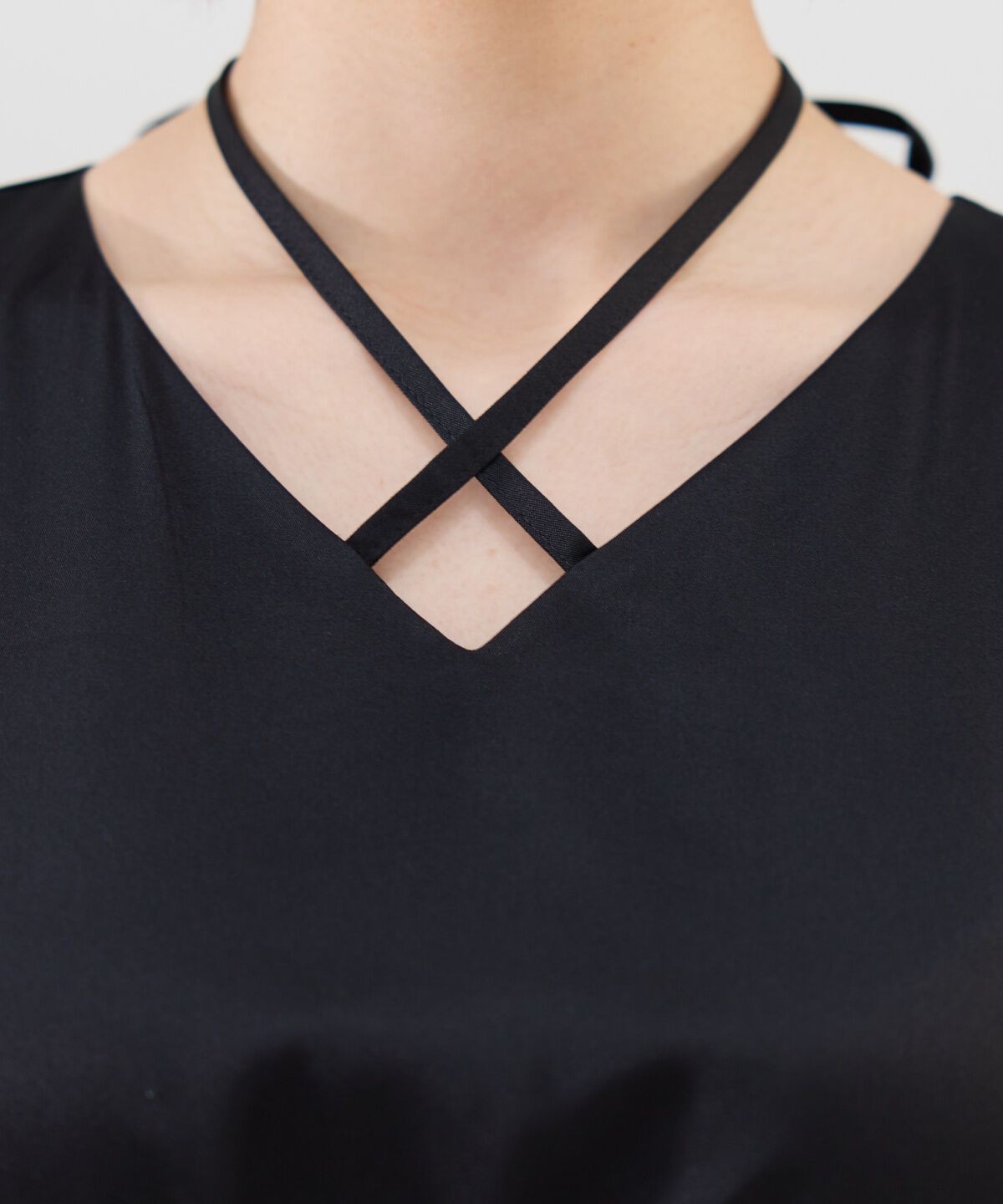 REDYAZEL「シャーリングオープンショルダーワンピース」|ワンピース|