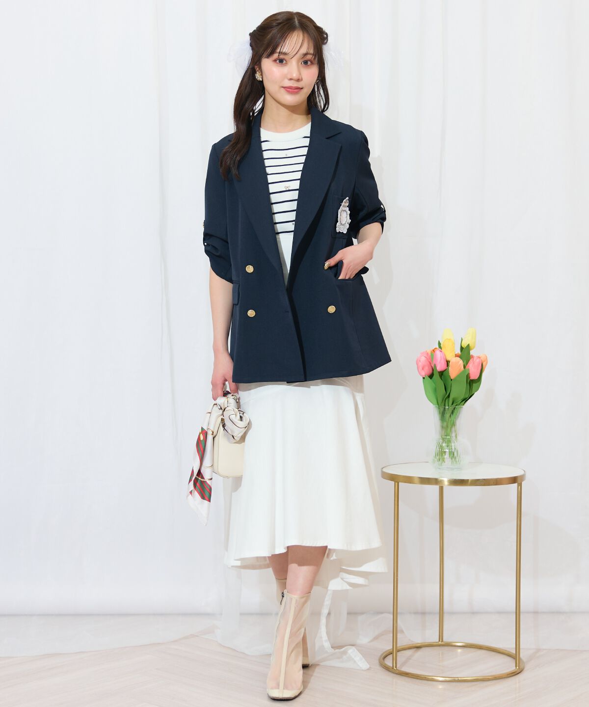 WILLSELECTION「エンブレム付きテーラードジャケット」|テーラードジャケット|