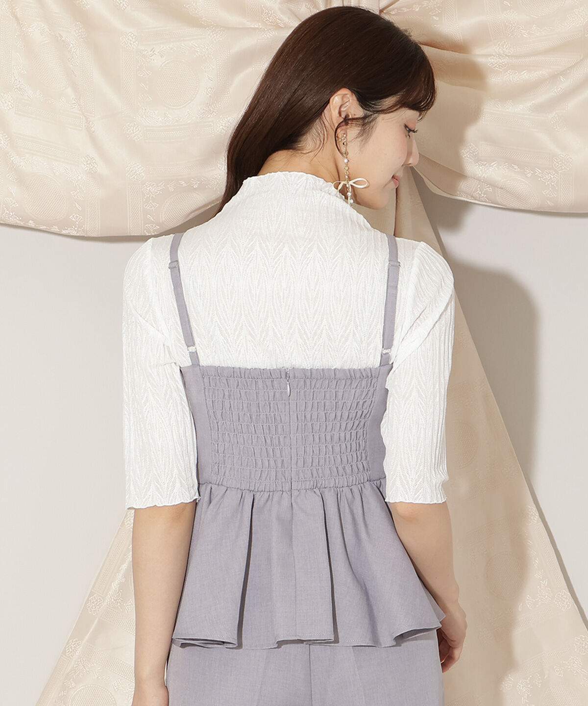 WILLSELECTION「リボンペプラムビスチェ」|その他|