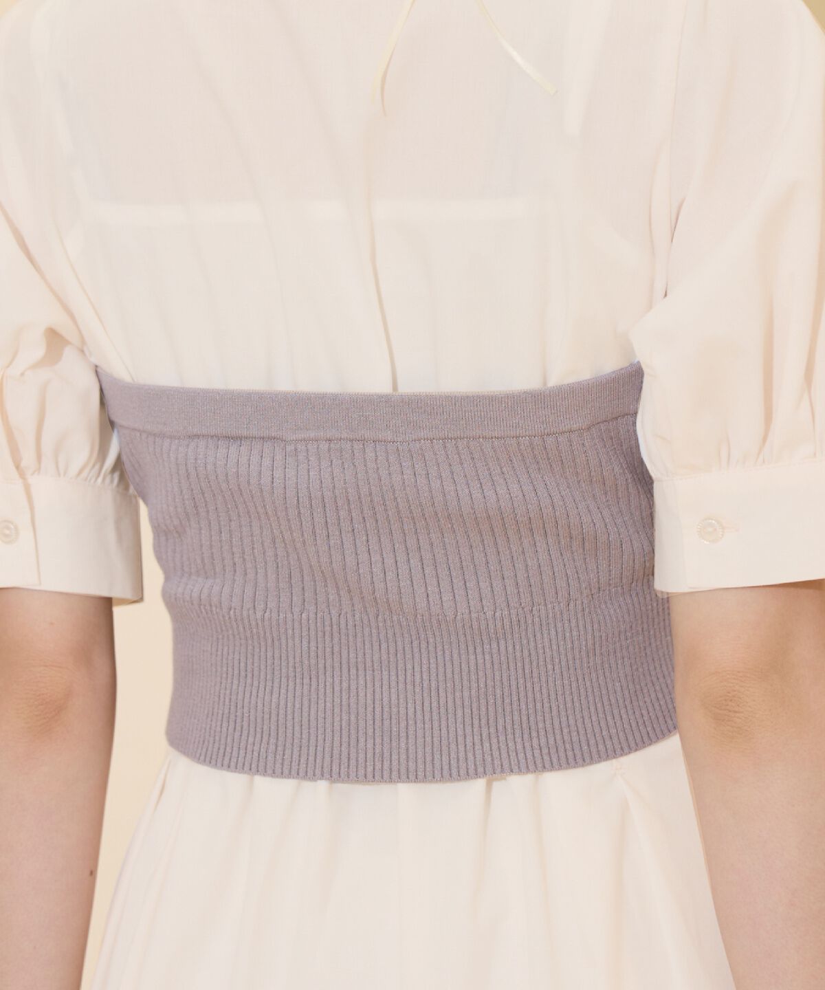 WILLSELECTION「ビスチェレイヤードタックシャツワンピース」|ワンピース|