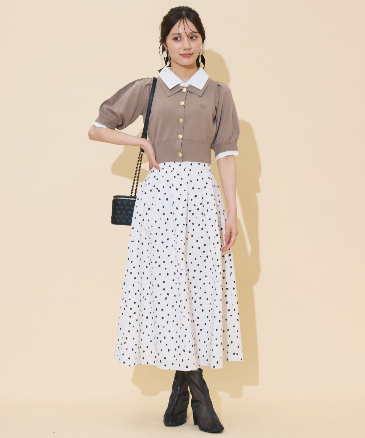 WILLSELECTION「レイヤードカラープルオーバー」|ニット・セーター|