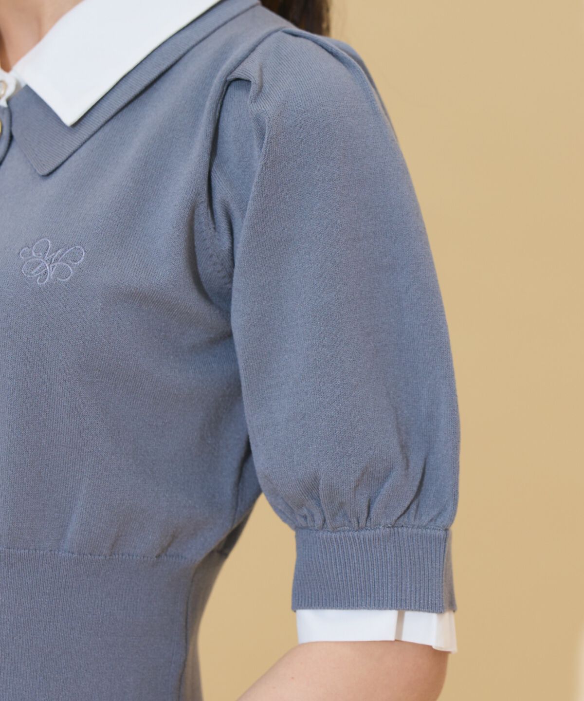 WILLSELECTION「レイヤードカラープルオーバー」|ニット・セーター|