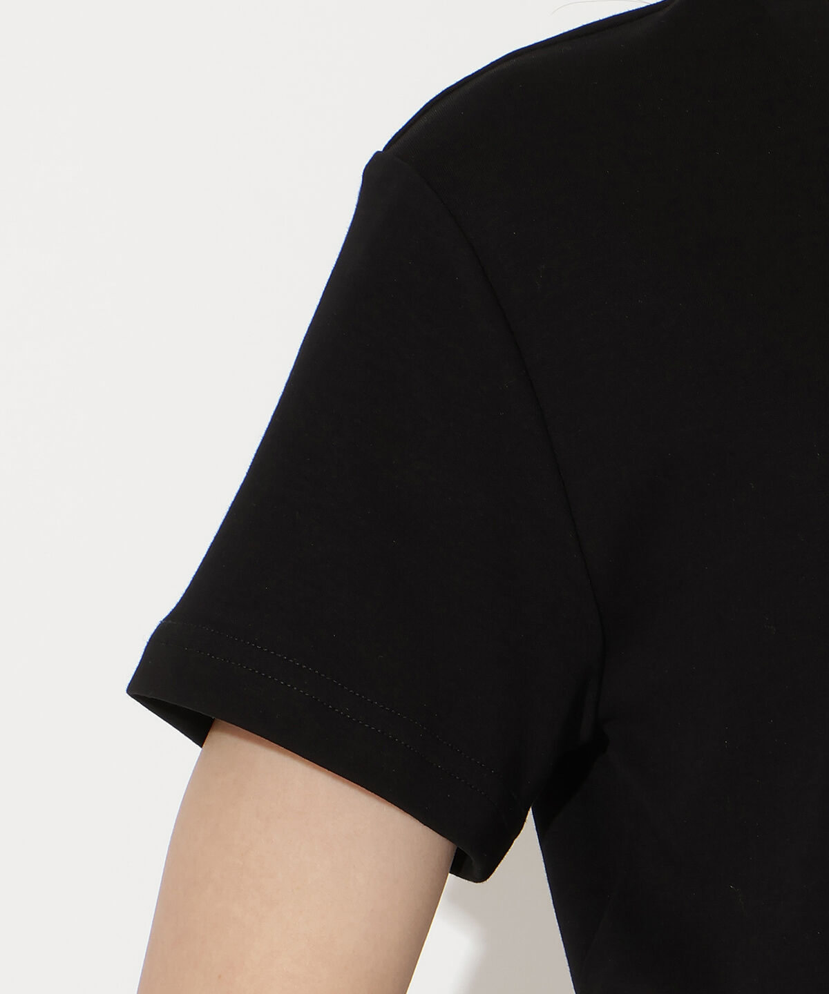 WILLSELECTION「ビジュー付き刺繍ロゴTシャツ」|Tシャツ・カットソー|