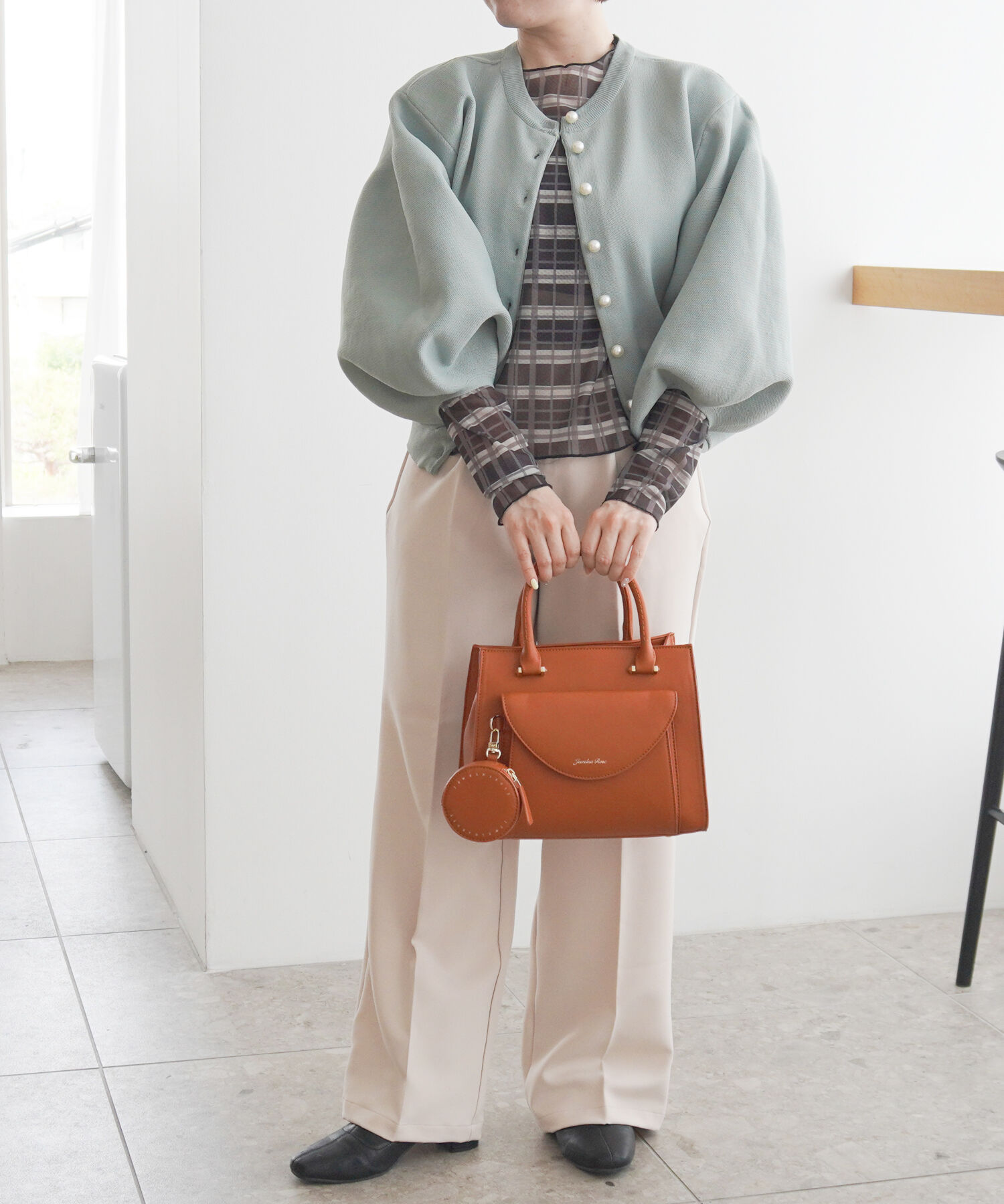 Jewelna Rose「Jewelna Rose ヴィクシー ハンドバッグ コンパクトバッグ 16232」|ショルダー・メッセンジャー|