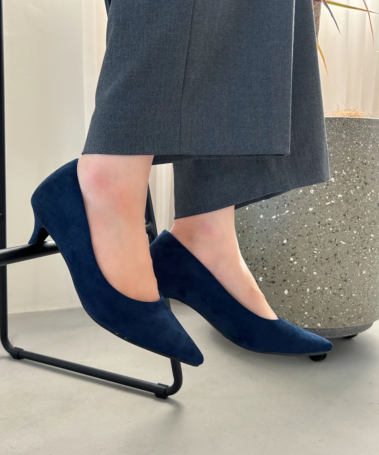 ORiental TRaffic「【跳べるパンプス/シリーズ累計１５０万足突破】ミドルヒール パンプス /R-3202 オフィス」|パンプス|