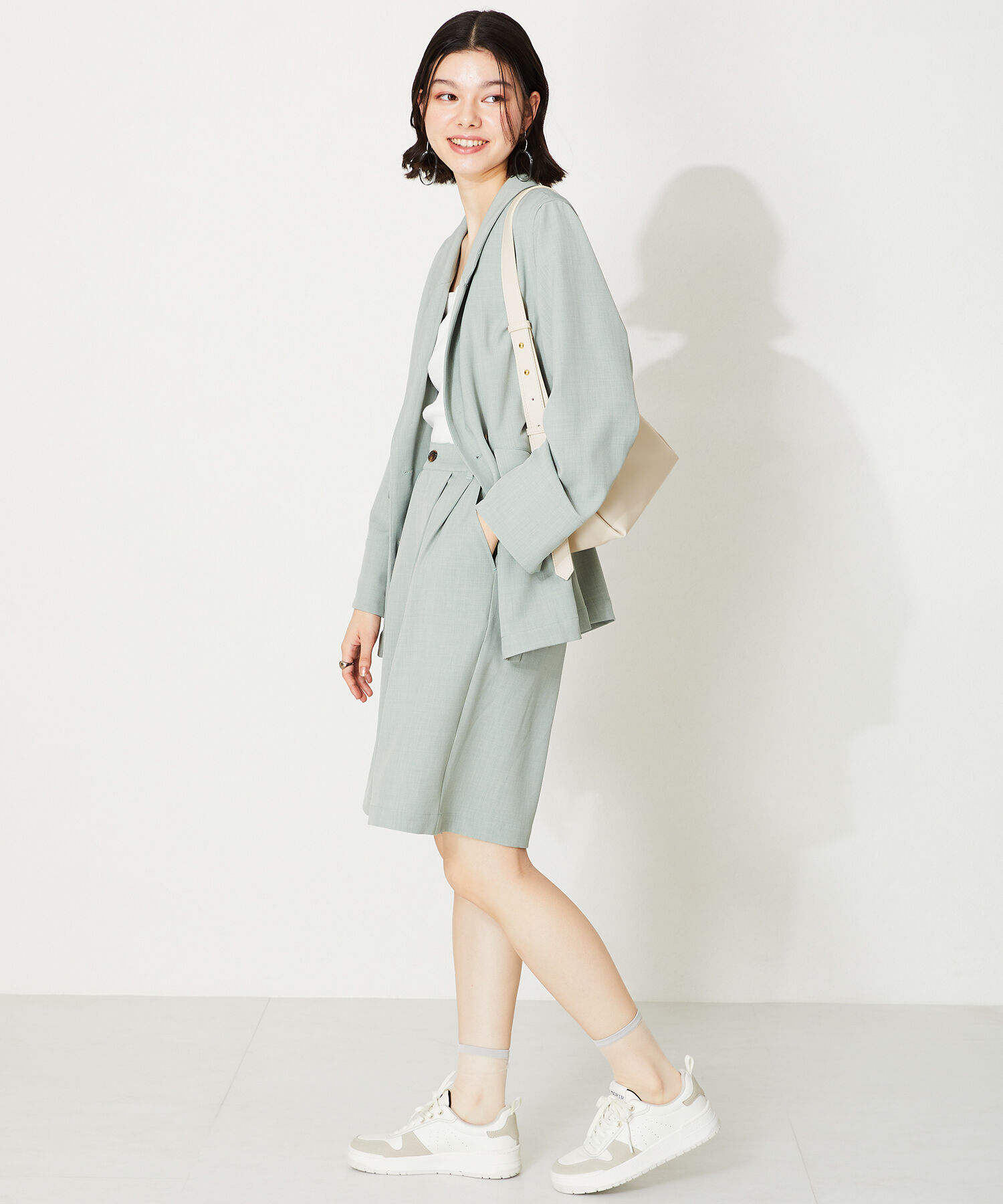 ORiental TRaffic「【BAG】ソフトフェイクレザーショルダーバッグ/BA-204 人気 トレンド　売れてる」|ショルダー・メッセンジャー|